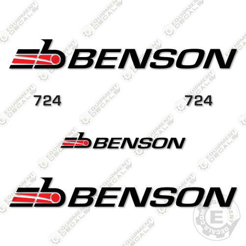 Fits Benson 724 Decal Kit Flatbed 724, b, decal kit