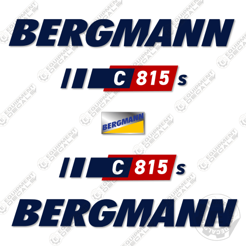 Fits Bergmann C815S Decal Kit Site Dumper 815, 815s, c815, c815s, decal kit