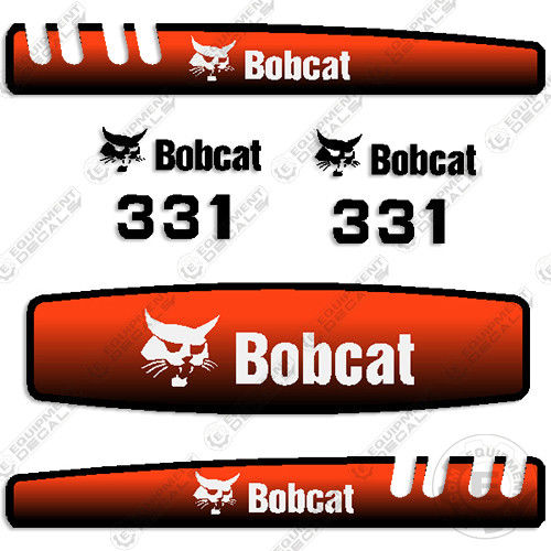 Fits Bobcat 331 Mini Excavator Decal Replacement Kit decal kit