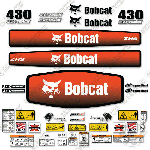 Fits Bobcat 430 FastTrack Decal Kit 430, decal kit