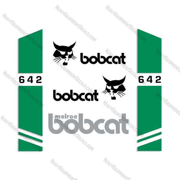 Bobcat 642 Skid Steer Decal Kit INCR10Aug2021