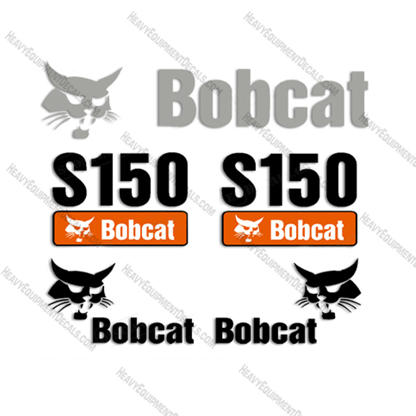 Bobcat S150 Decal Kit INCR10Aug2021