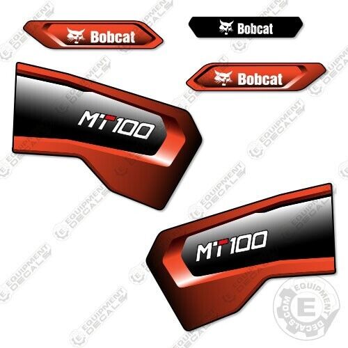 Fits Bobcat MT100 Standing Skid Steer Decal Kit decal kit