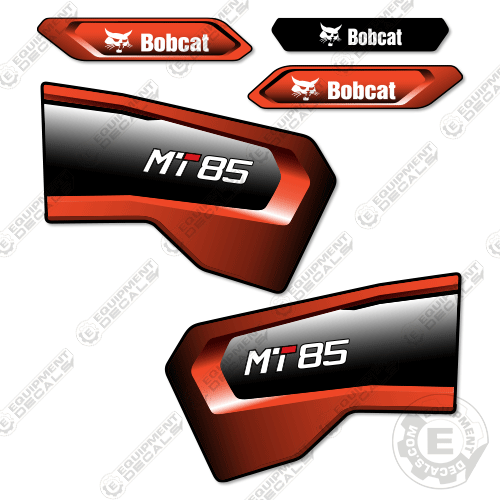 Fits Bobcat MT85 Mini Skid Steer Decal Kit CUSTOM 85, decal kit