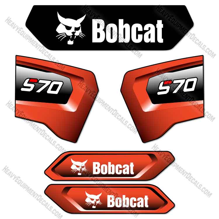 Fits Bobcat S70 Stage 5 Decal Kit Skid Steer  decal kit,  S70, Skid Steer, Stage  5