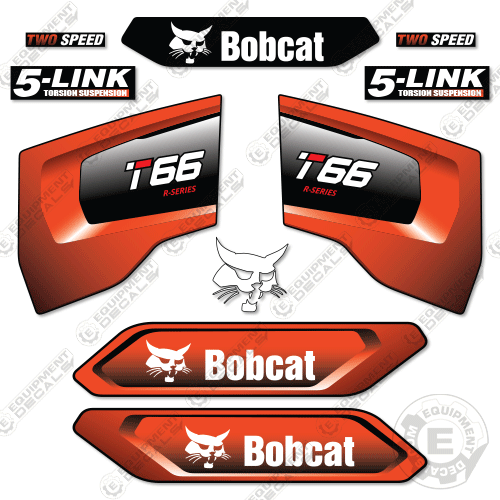 thumbnail image 2 of Bobcat S570 M-2 Decal Kit – Skid Steer & Compact Track, Aftermarket, 2017 Model 2 of 2