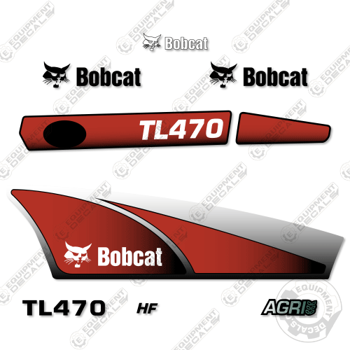 Fits Bobcat TL470 Decal Kit Telehandler 470, decal kit, tl-470, tl470