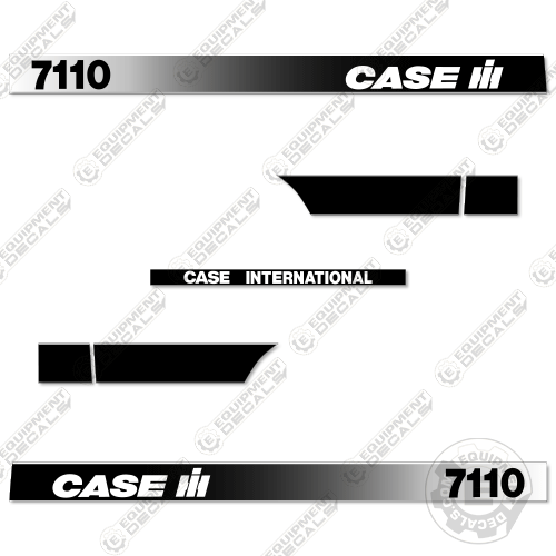 Fits Case 7110 Decal Kit Tractor New Style 7110, decal kit