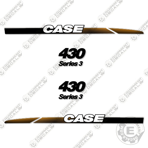Fits Case 430 Decal Kit Series 3 Skid Steer 430, case 430 skidsteer, decal kit, series 3, series3, skidsteer