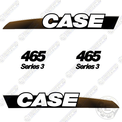 Fits Case 465 Series 3 Decal kit Skid Steer Loader decal kit
