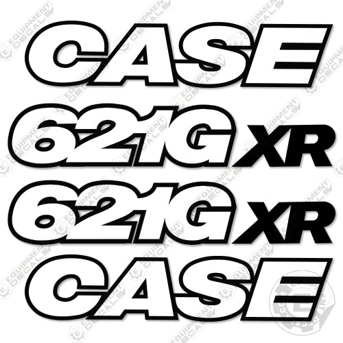 Fits Case 621G XR Decal Kit Wheel Loader - 3M Reflective! 621, 621 g, 621g, decal kit, g, xr