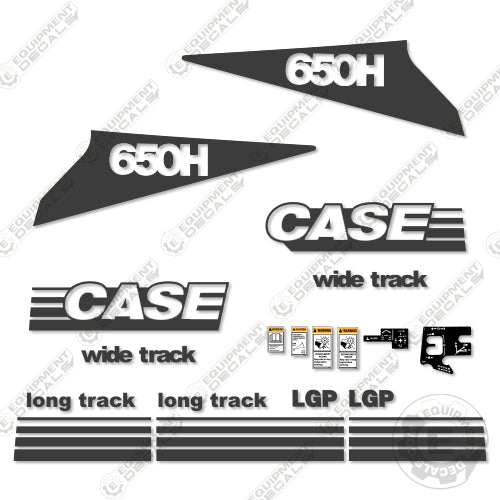 Fits Case 650H Decal kit Dozer 650, 650-h, 650h, decal kit