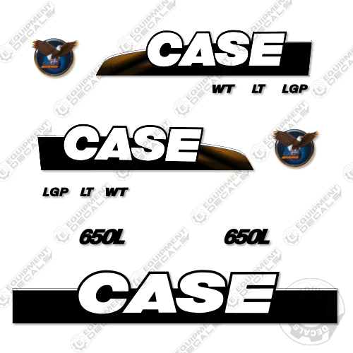 Fits Case 650L Decal Kit Dozer 650, 650k, decal kit, series 3, series3