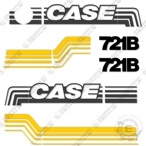 Fits Case 721B Decal Kit Wheel Loader 721, 721-b, case, decal kit, wheel loader