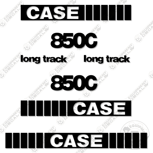 Fits Case 850C Decal Kit Dozer 850, 850c, decal kit, k