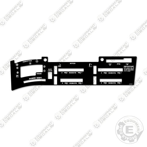 Fits Case IH 2594 Control Lever Decal Kit - A167980 decal kit