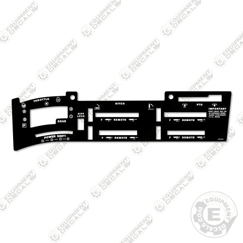 Fits Case IH Control Lever Decal Kit - 12 Speed decal kit