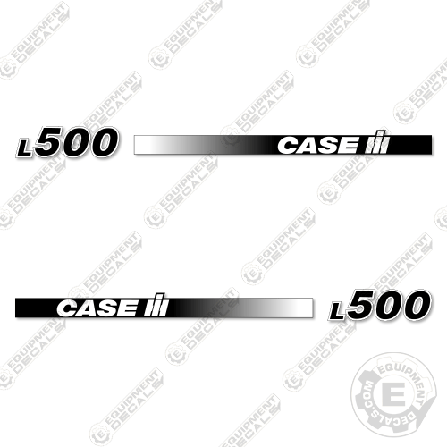 Fits Case L500 Decal Kit Loader Arms 500, case, decal kit, l-500, l500, wheel loader