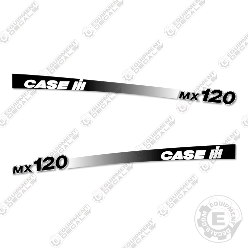 Fits Case MX120 Decal Kit Tractor 120, decal kit, mx120
