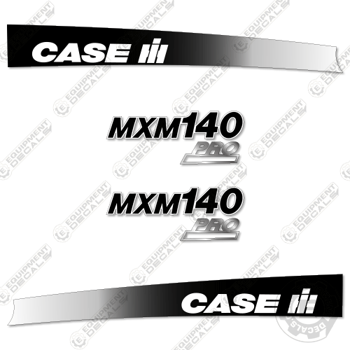 Fits Case MXM140 Pro Decal Kit Tractor 140, case 3, case3, decal kit, mxm 140, mxm140