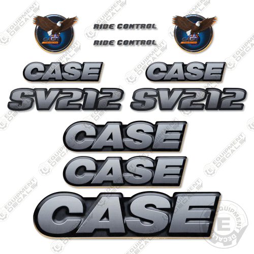 Fits Case SV212 Decal Kit Roller 212, decal kit, sv-212, sv212