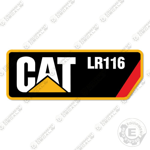 - Fits Caterpillar LR116 Decal Kit Landscape Rake #CAT-LR116
