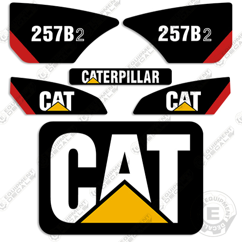 Caterpillar 257B-2 Decal Kit 257, b, 2, 257b2, INCR10Aug2021