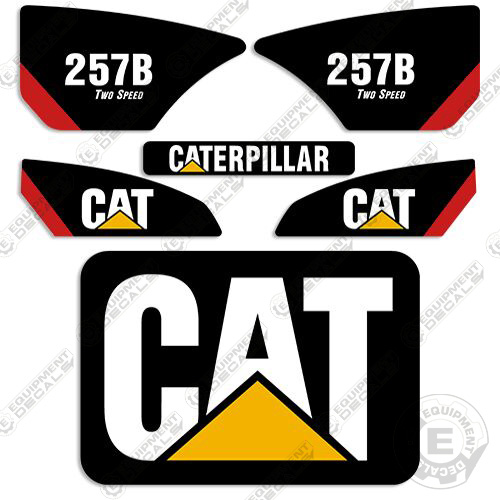 Caterpillar 257B Decal Kit INCR10Aug2021