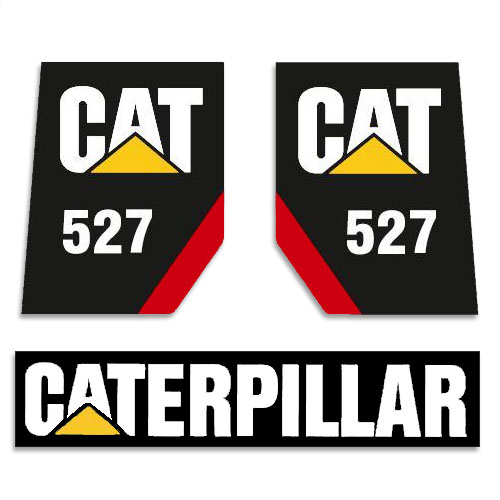 Caterpillar Track Skidder 527 Decal Kit 