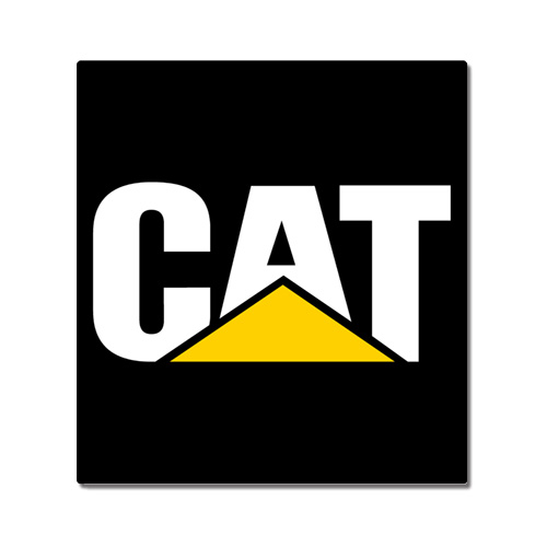 Caterpillar Logo Decal 11x14 