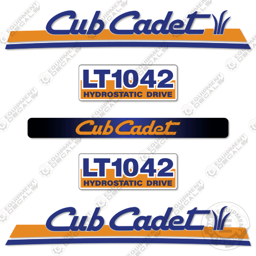 Fits Cub Cadet LT1042 Decal Kit Riding Mower 1042, decal kit, lt1042, ltx