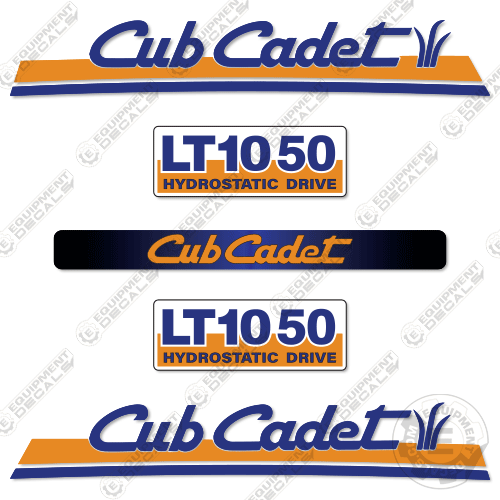 Fits Cub Cadet LT1050 Decal Kit Riding Mower 1046, decal kit, lt1046, ltx