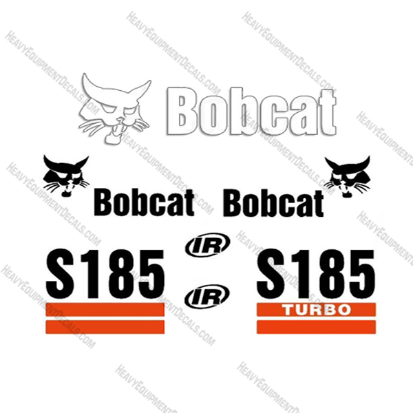 Bobcat S185 Decal Kit INCR10Aug2021