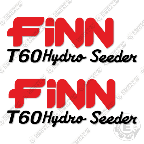 Fits Finn T60 Decal Kit Straw Blower 60, decal kit, t-60, t60