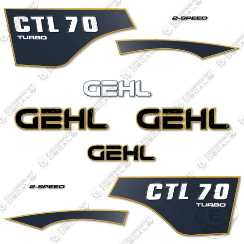 Fits GEHL CTL70 Decal Kit Skid Steer 70, ctl, ctl70, decal kit, gehl, skid steer, skidsteer