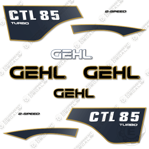 Fits GEHL CTL85 Decal Kit Skid Steer 85, ctl, ctl85, decal kit, gehl, skid steer, skidsteer