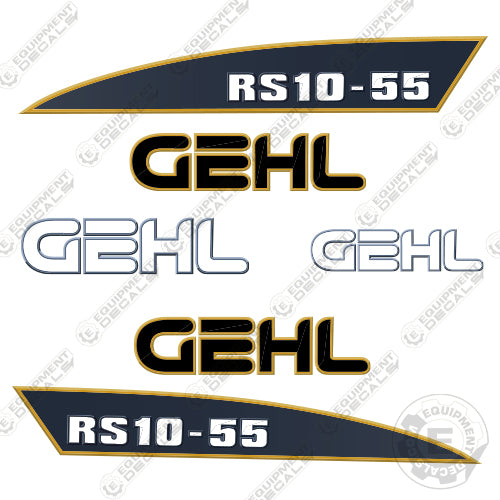Fits GEHL RS10-55 Decal Kit Telescopic Forklift decal kit, gehl, gehl 55, rs1, rs10, rs10 55