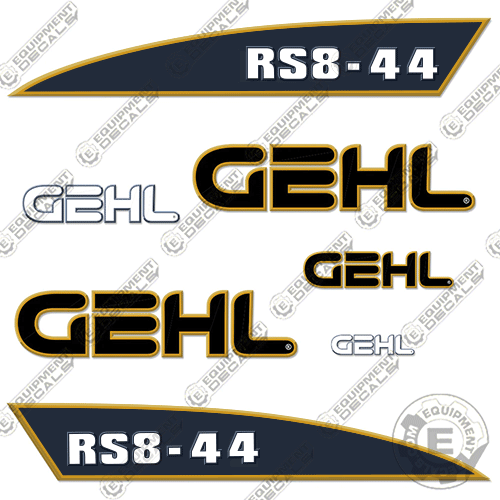 Fits GEHL RS8-44 Decal Kit Telescopic Forklift 42, decal kit, rs8, rs8-42, rs842