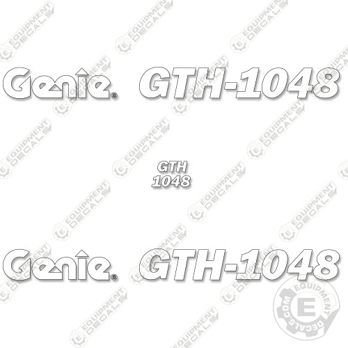 Fits Genie GTH 1048 Telescopic Fork Lift Decal Kit 1048