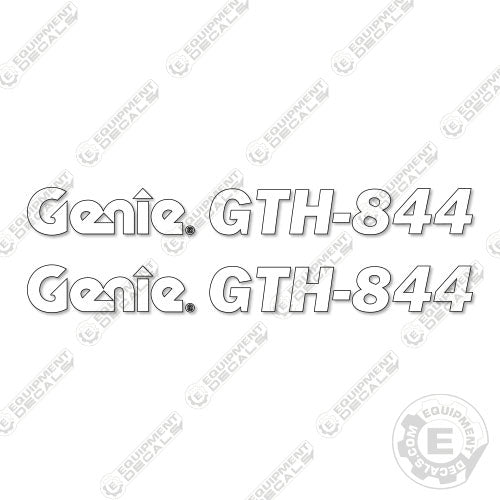 Fits Genie GTH-844 Boom Decal Kit (Set of 2) 844, gth, gth-844, gth844