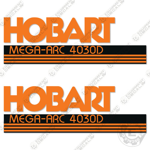 Fits Hobart Mega-Arc 4030D Welder Decal Kit 4030, 4030d, champion16, decal kit, generator, hobart, welder