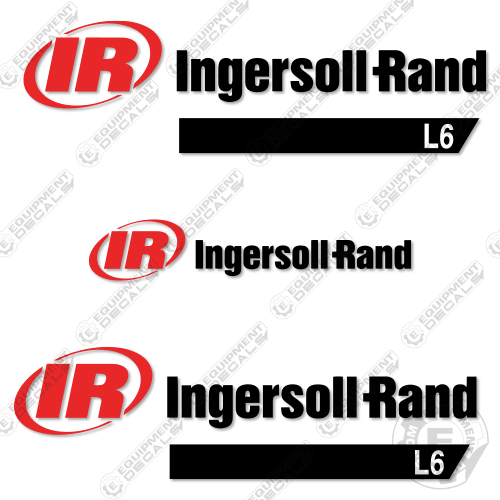 Fits Ingersoll-Rand L6 Decal Kit Light Tower (Newer Style) decal kit, ingersoll, ingersoll-rand, ingersollrand