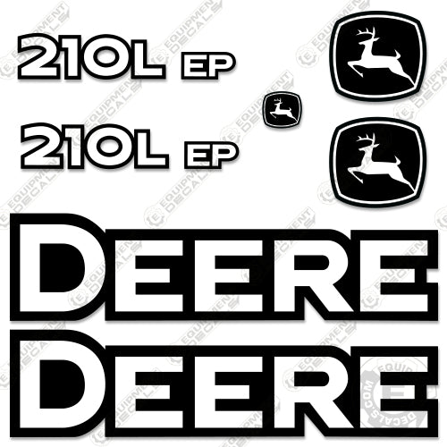 Fits John Deere 210LEP Decal Kit Skip Loader 210, 210l, 210lep, decal kit, ep, john deere