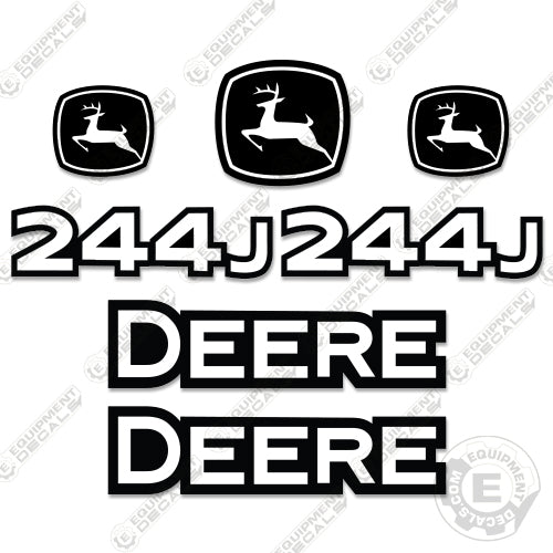 Fits John Deere 244J Decal Kit Wheel Loader 244, 244-j, 244-l, decal kit, john deere