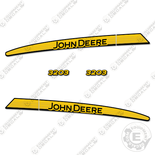 Fits John Deere 3203 Decal Kit Riding Mower Tractor decal kit, deere, john deere