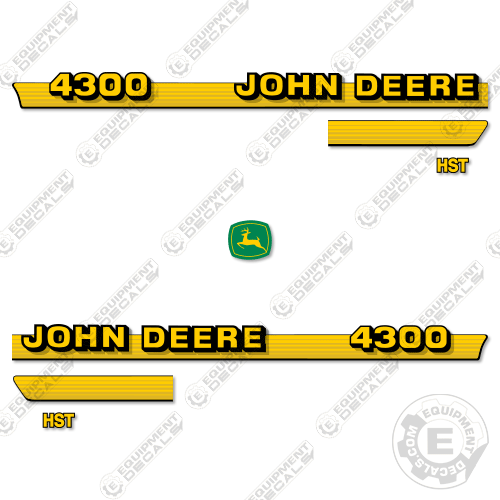 Fits John Deere 4300 Decal Kit Tractor 4300, decal kit