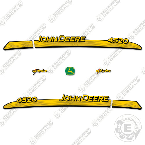 Fits John Deere 4520 Decal Kit Tractor (EHydro) compact tractor, decal kit, e hydro, ehydro, hydro, john deere, tractor