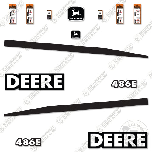 Fits John Deere 486E Decal kit Forklift 486, 486-e, 486e, decal kit, john deere
