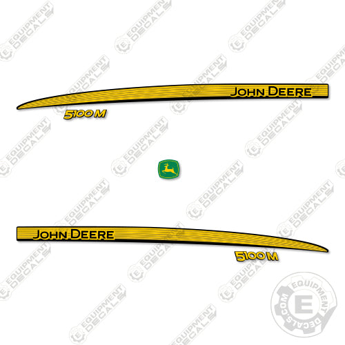 Fits John Deere 5100M Decal Kit Tractor 5100, 5100m, decal kit