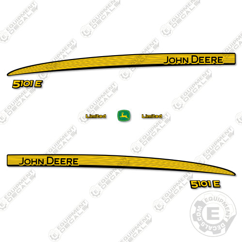 Fits John Deere 5101E Decal Kit Tractor 5101, decal kit